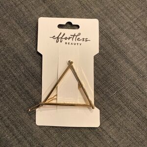 New Effortless‎ Beauty Gold Colored Hair Clip